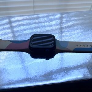 Apple Watch Series 6 blue aluminum case